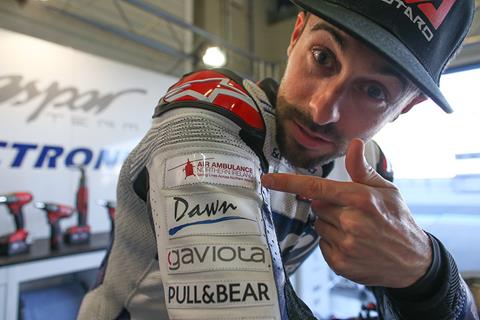 Laverty supports NI Air Ambulance at Jerez