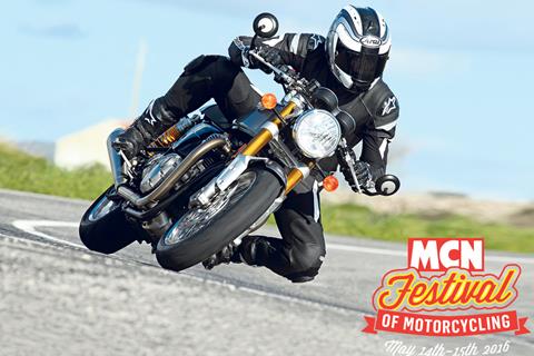 Ride the Triumph Thruxton R at MCN Festival