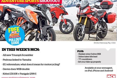 New MCN May 04: Adventure sports shootout