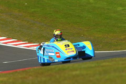 Stalker shocks on sidecar debut