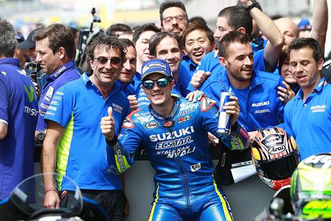 Viñales podium payback for Suzuki’s hard work