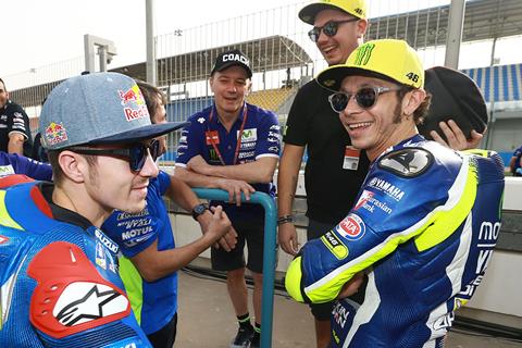 Rossi: Viñales could ‘become like Kevin Schwantz’