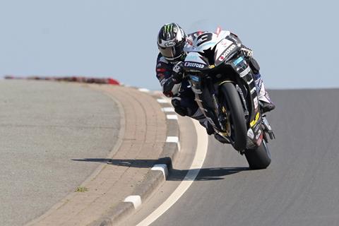 Michael Dunlop wins red-flagged superbike race