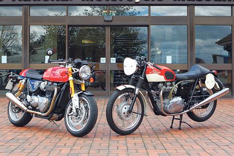 How does Triumph’s Brilliant Thruxton R compare to the original?