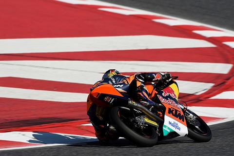 Moto3: Late lap for title leader Binder hands him pole