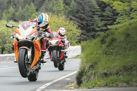 TT test: CBR1000RR vs GSX-R1000