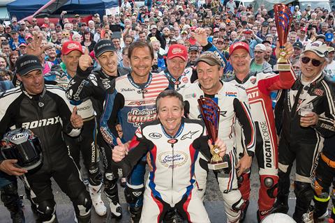 Fans flood to see 500cc GP stars race again