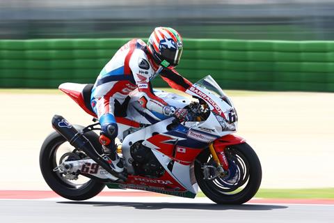 WSB: Hayden tops day one in Misano