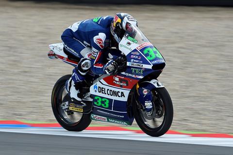 Moto3: Bastianini wins tight front row battle