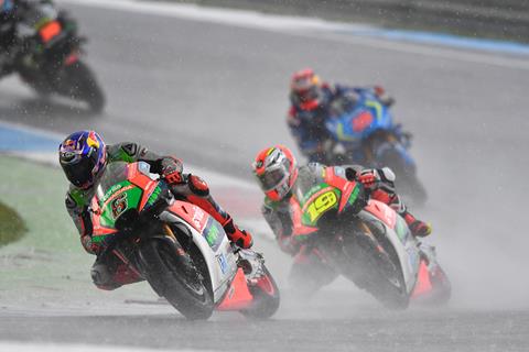 MotoGP: Bautista fall denies Aprilia best ever result