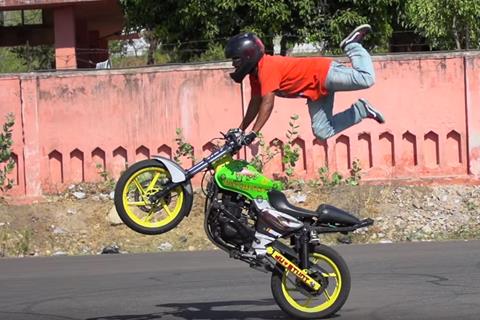 This Indian stunt team prove power isn't everything