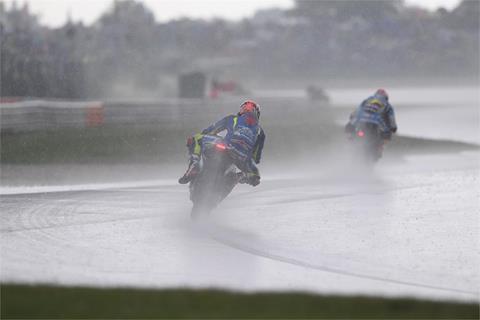 MotoGP: Disaster in the wet for Suzuki