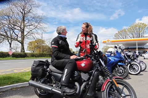 MCN Fleet: Advancing skills on the Harley Street 750