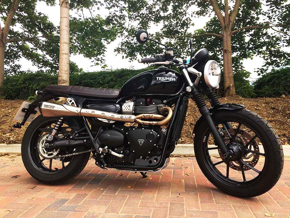 Street shop twin scrambler