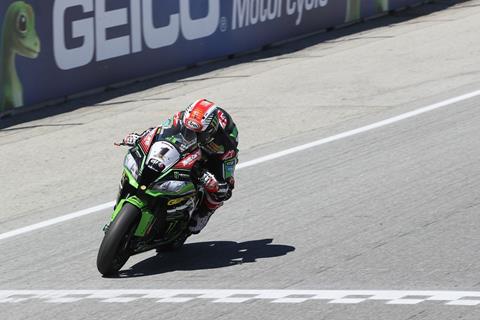 WSB: Rea takes race one as Davies falls in Laguna