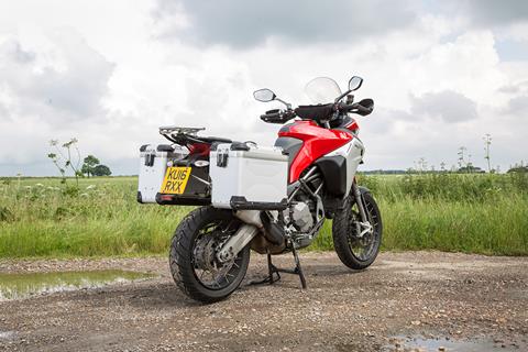 MCN Fleet: The perfect luggage set-up for the Multistrada Enduro