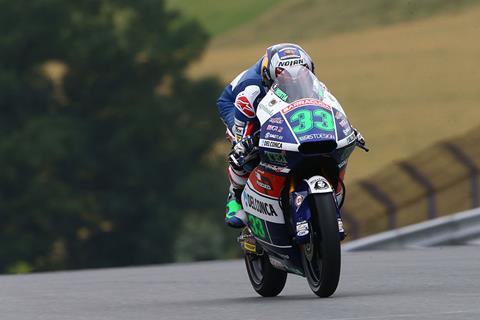 Moto3: Bastianini tops opening day in Germany