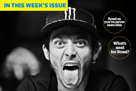 This week's issue: Welcome to Rossi's world