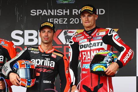 WSB: Melandri confirmed at Ducati alongside Davies