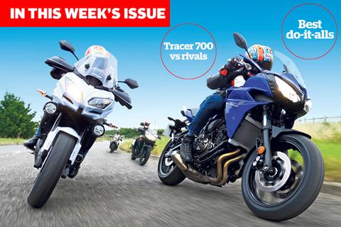 This week's issue Yamaha Tracer 700 vs rivals