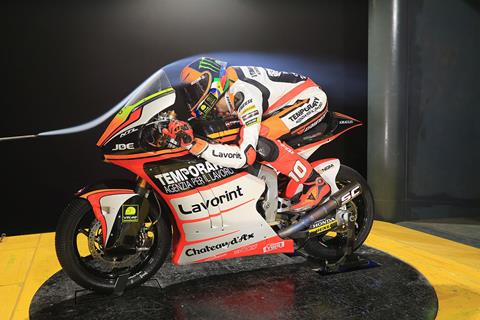 Moto2: Forward Racing complete wind tunnel testing