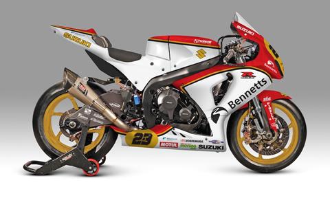 BSB: Bennetts Suzuki to run iconic Sheene livery at Brands Hatch