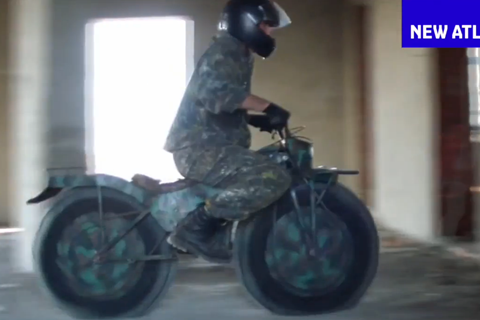 Video: Fat-tyred two-wheel-drive fun