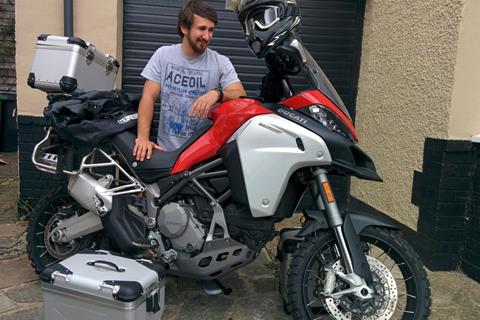 MCN Fleet: Multistrada Enduro prepares for Black Desert Training