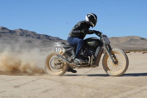 Flat-out on Indian’s Hooligan Scout Sixty