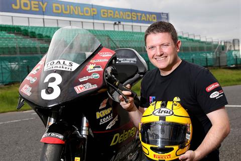 Ulster GP: Joey Dunlop's son to make Dundrod debut