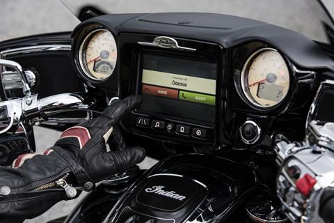 Video: Indian reveal biggest touchscreen in biking