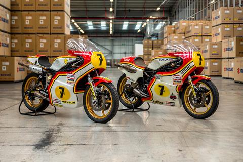 Gallery: Barry Sheene's championship-winning bikes