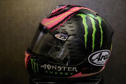 MotoGP: Crutchlow running special helmet to celebrate birth of his daughter