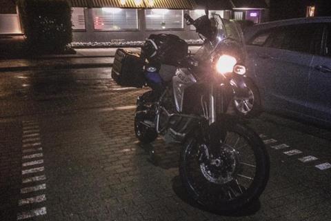 MCN Fleet: A long day done for the BMW F800GS