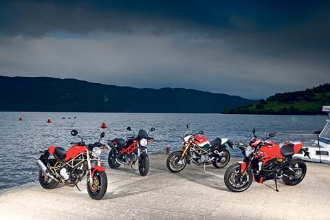 The history of the Ducati Monster family