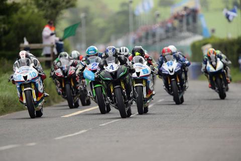 Ulster: Hutchinson wins close-fought second Supersport race