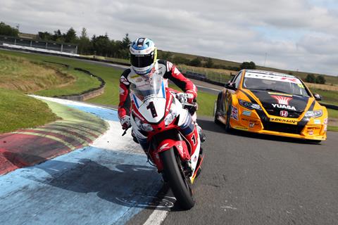 Gallery: McGuinness swaps seats with BTCC star Shedden