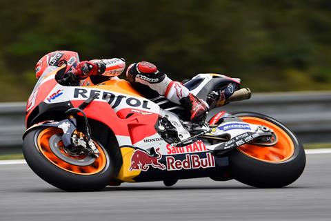 MotoGP: Marquez fastest after incredible save