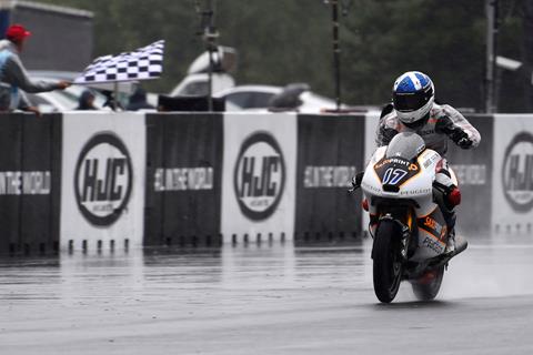 Moto3: McPhee takes maiden victory at soggy Brno