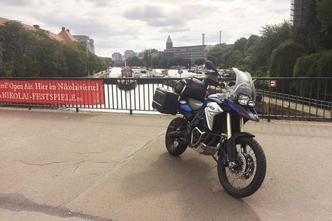 MCN Fleet: The GS takes a trip home