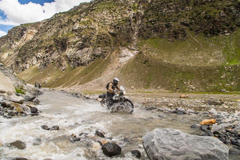 The ultimate motorcycling high. Riding the Himalayas