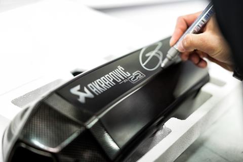 Akrapovič donate limited-edition exhausts to Day of Champions