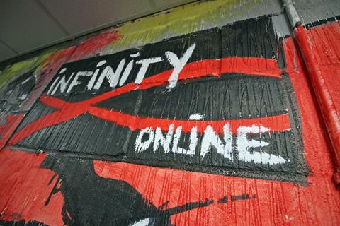 Infinity Motorcycles gives free reign to street artist for office wall design