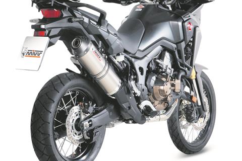 Mivv reveal exhausts for Honda Africa Twin