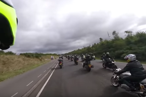 Mass ride-in as Triumph owners go for world record