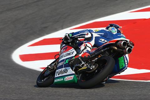 Moto3: 2015 winner Bastianini tops first day at Misano