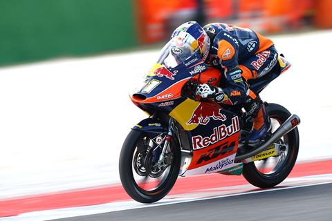 Moto3: Binder snatches pole position from home favourites