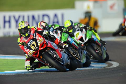 BSB: Byrne takes series lead as Haslam crashes out