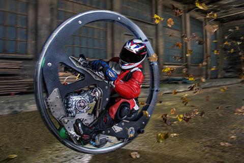 Video: Officially the world's fastest monowheel motorcycle