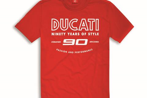 Ducati 90th anniversary collection from £5